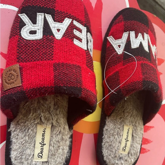 Women's Mama Bear Buffalo Check Clog Slipper - Picture 9 of 12